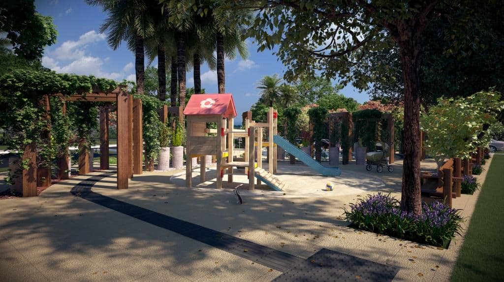 Parque infantil - Praça Consciente