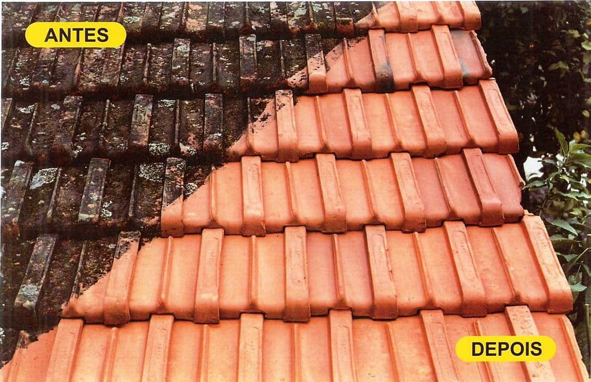 A lavagem dos telhados é um cuidado básico que pode oferecer boa aparência e evita o acúmulo de sujeiras. (Foto: Divulgação)